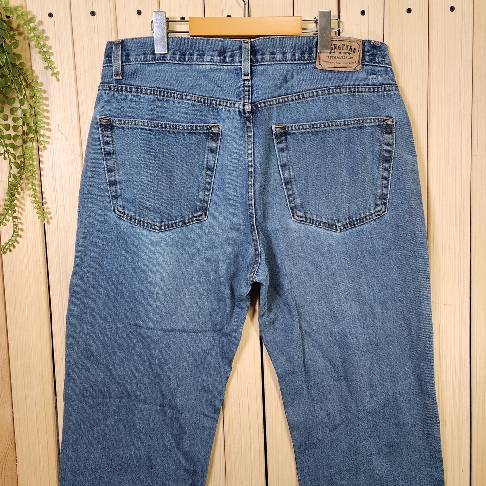Levi's Jeans Relaxed, Signature Classic Blue Straight Men's